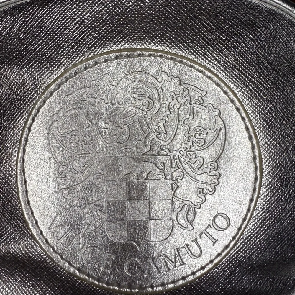Vince Camuto Silver Cosmetic Bag